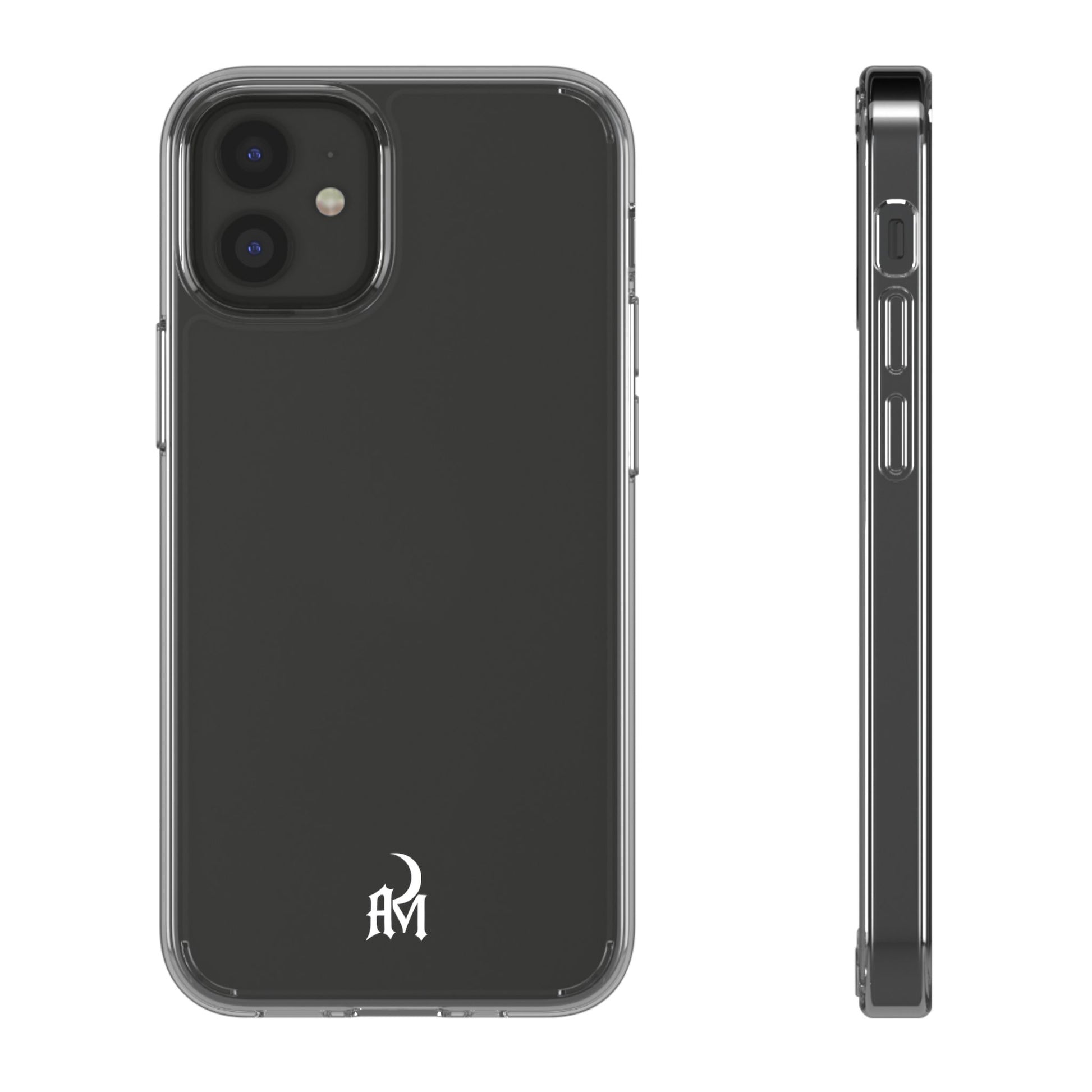 After Midnight Transparent Logo Case
