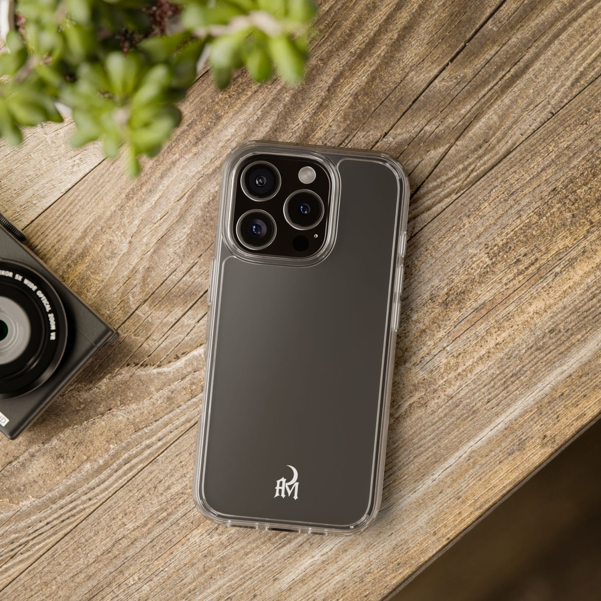 After Midnight Transparent Logo Case