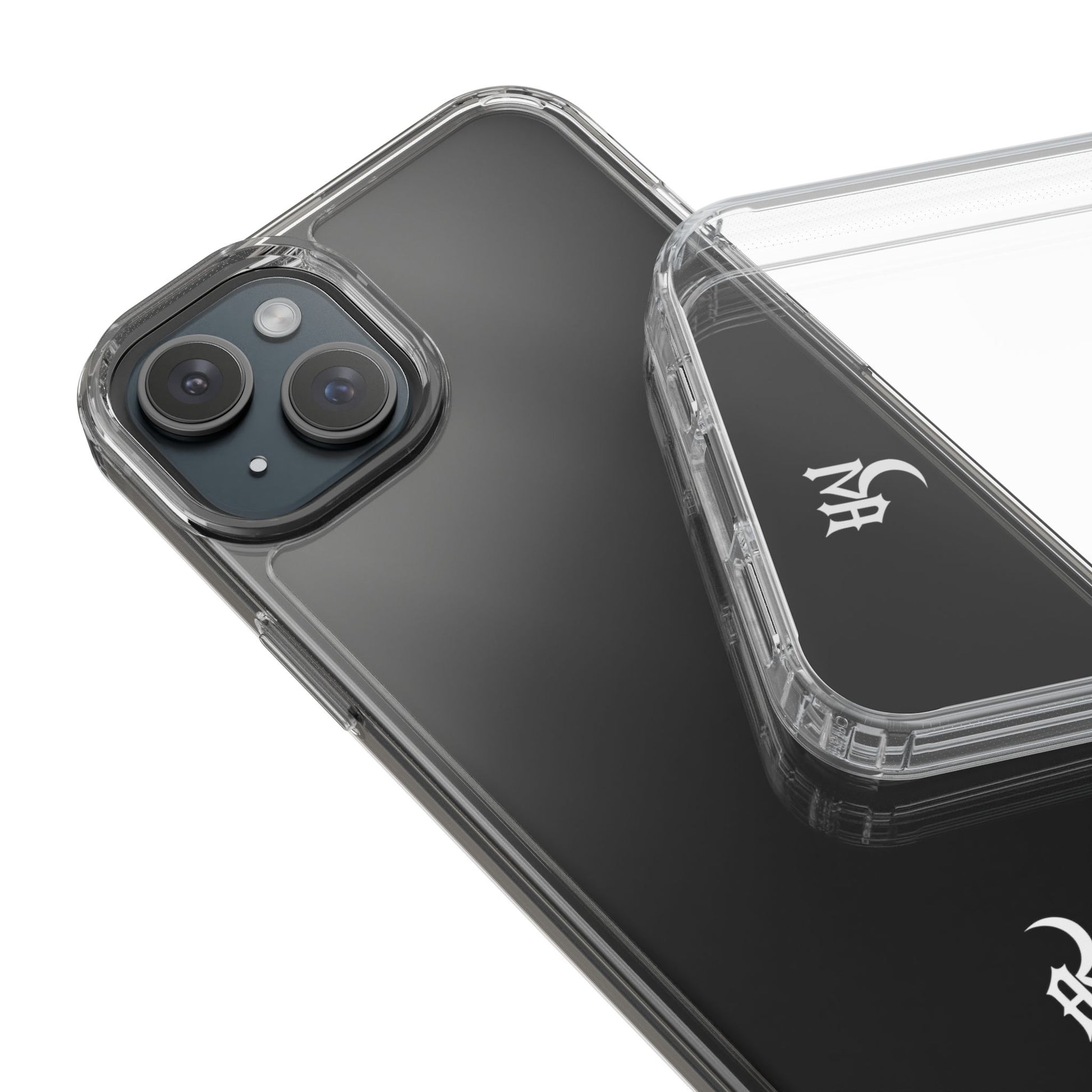 After Midnight Transparent Logo Case
