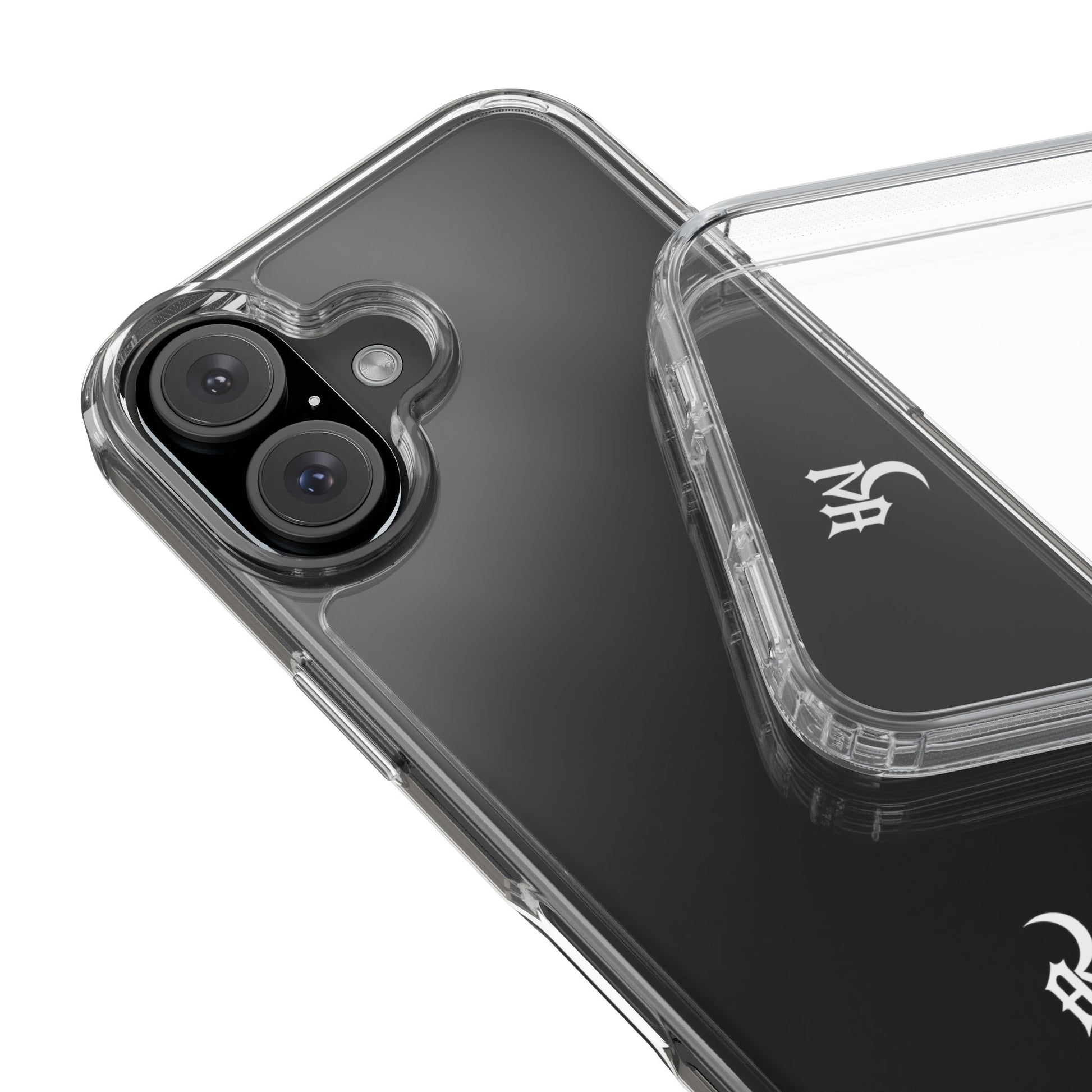 After Midnight Transparent Logo Case