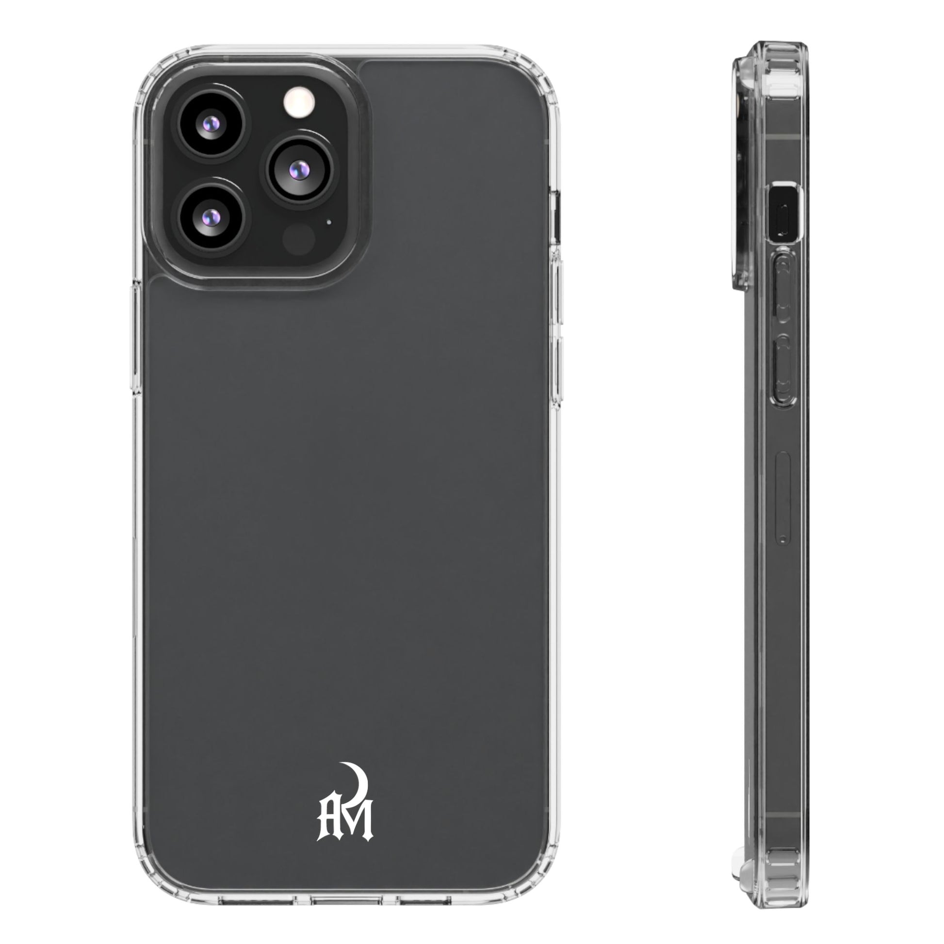 After Midnight Transparent Logo Case