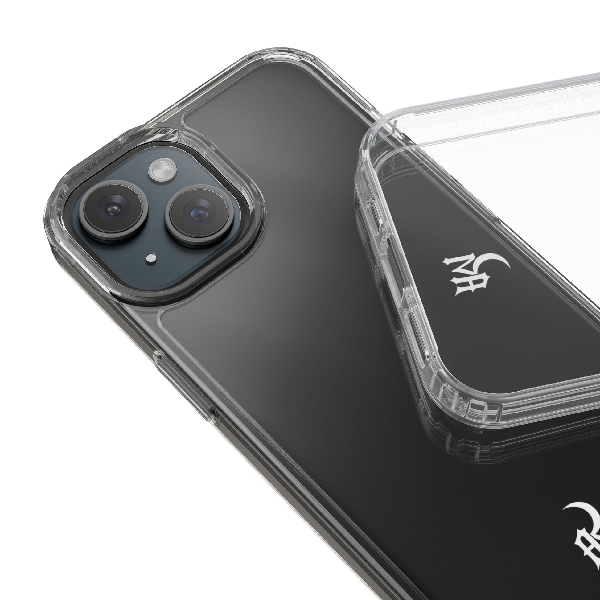 After Midnight Transparent Logo Case