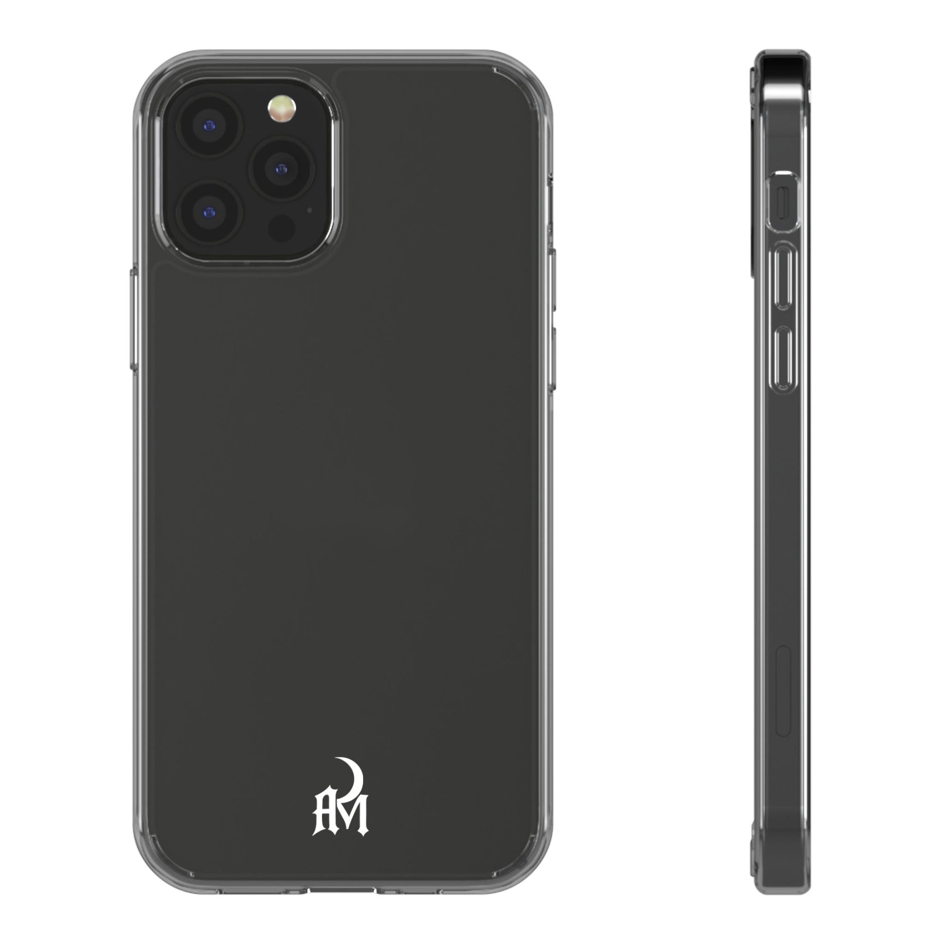 After Midnight Transparent Logo Case
