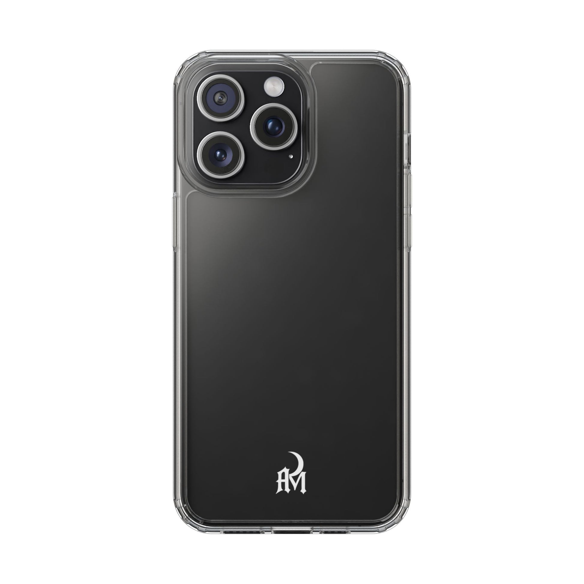 After Midnight Transparent Logo Case