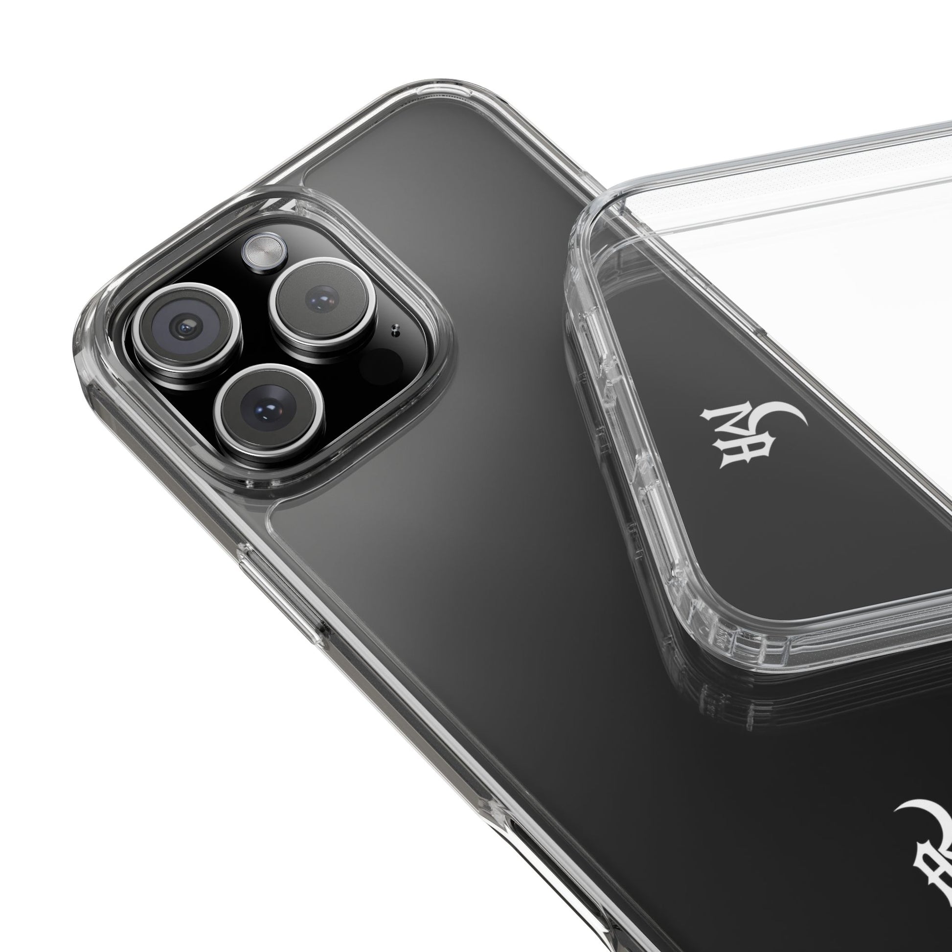 After Midnight Transparent Logo Case
