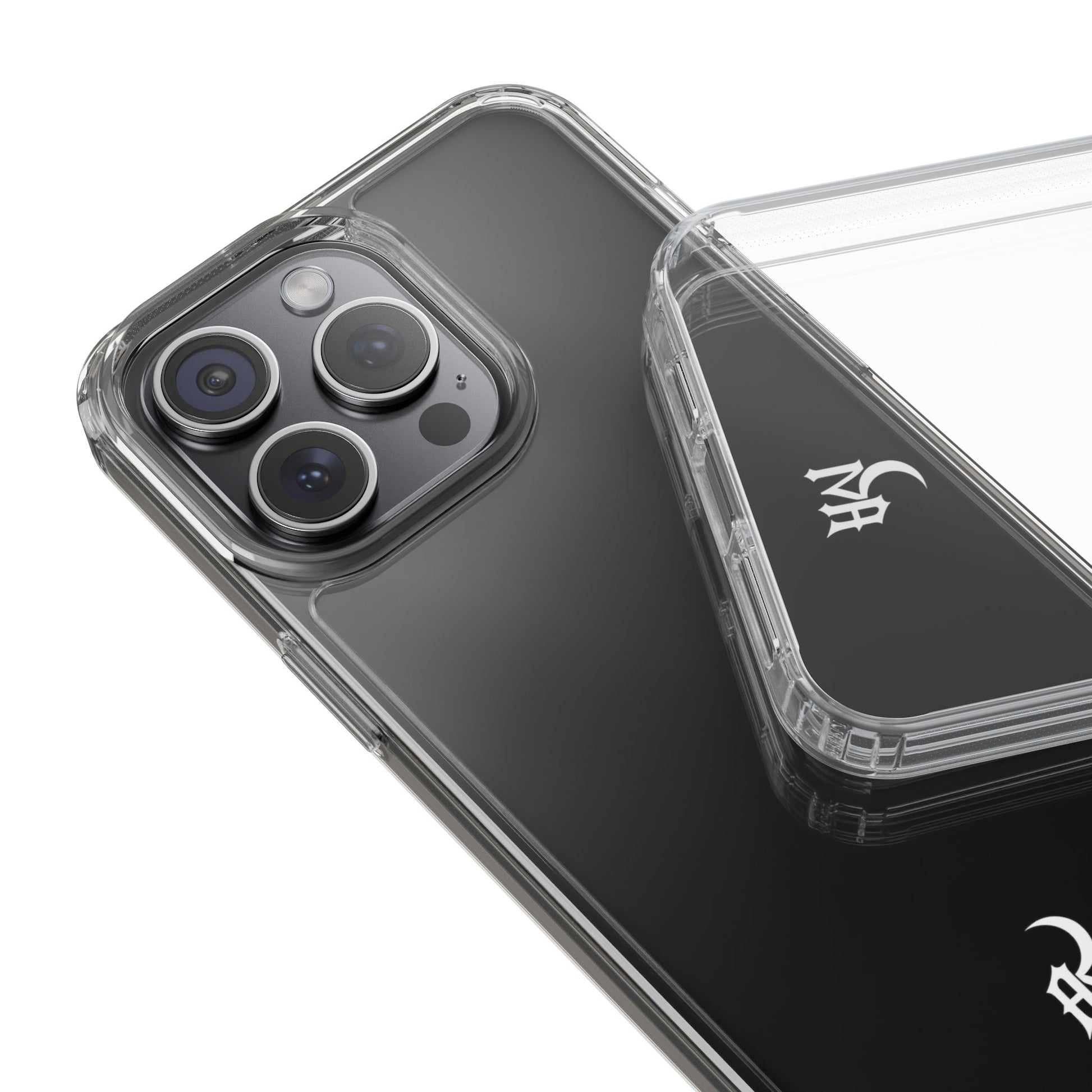 After Midnight Transparent Logo Case