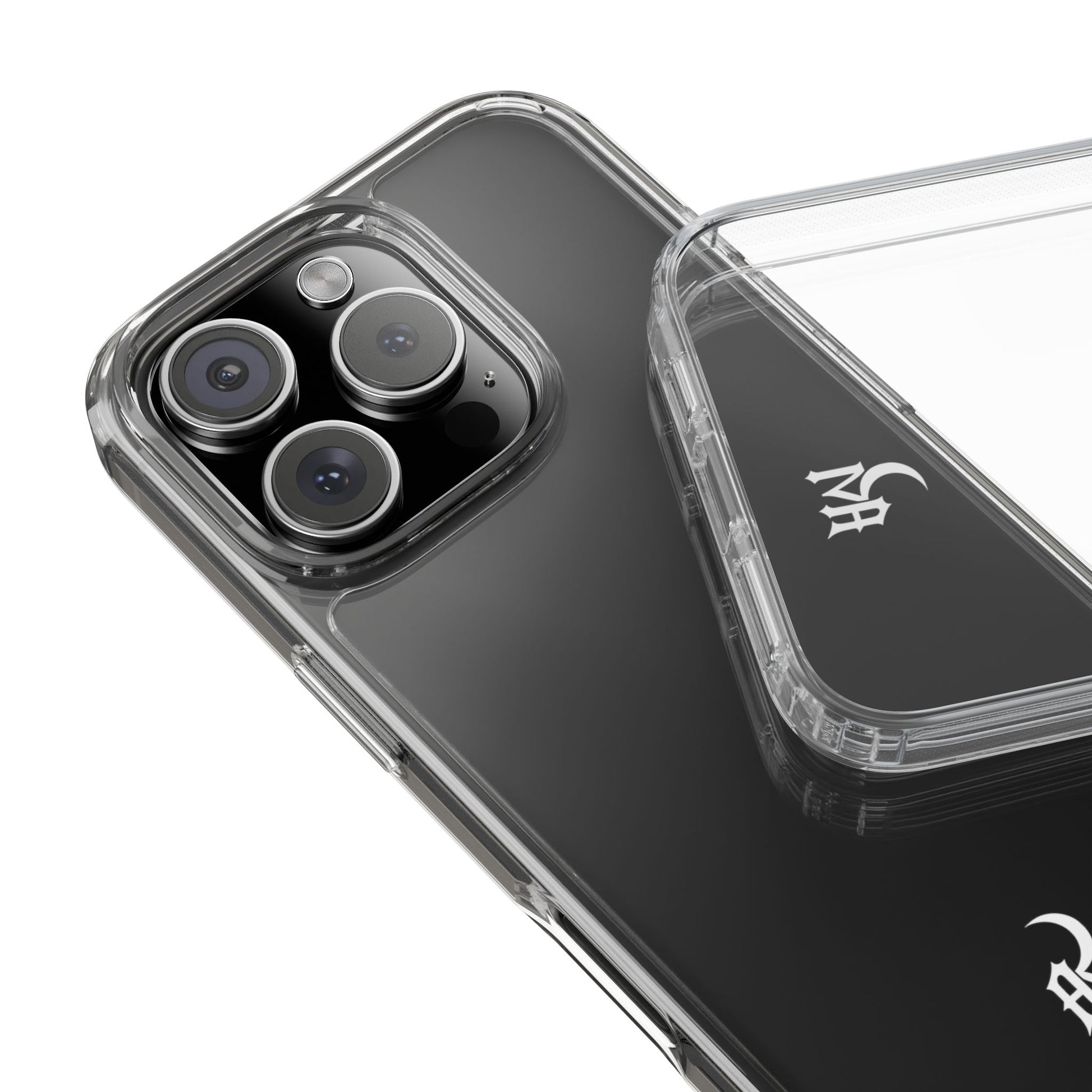 After Midnight Transparent Logo Case