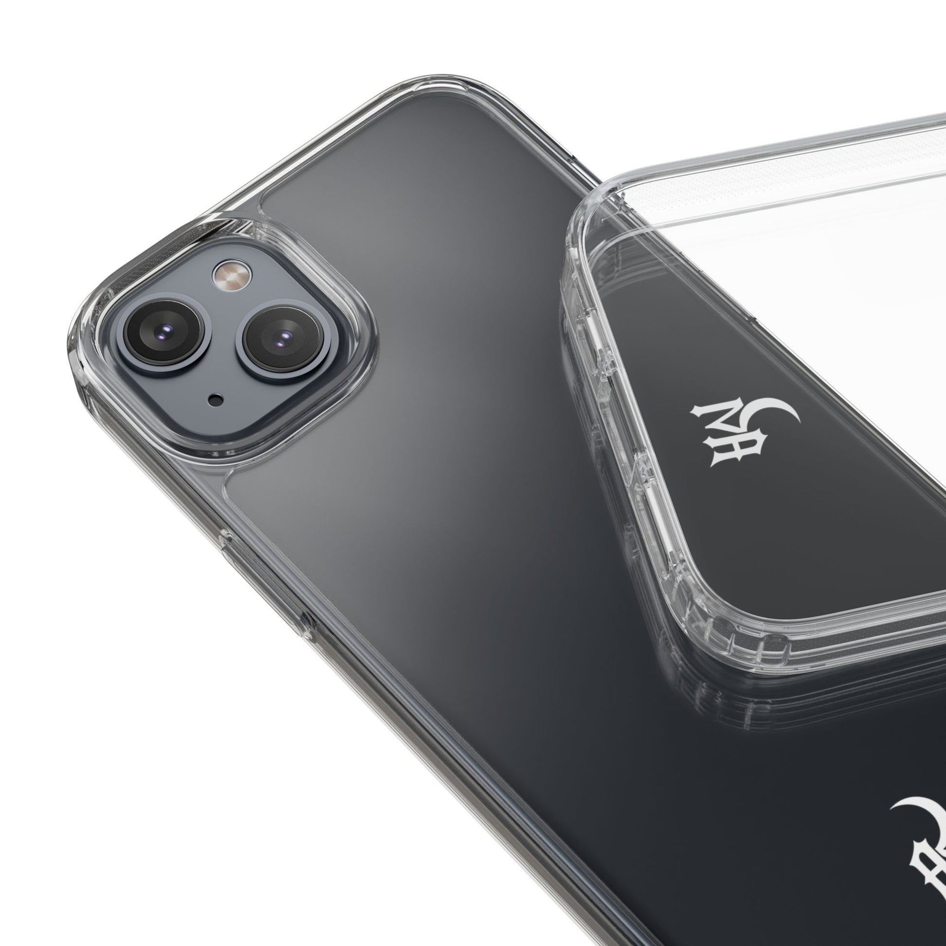 After Midnight Transparent Logo Case