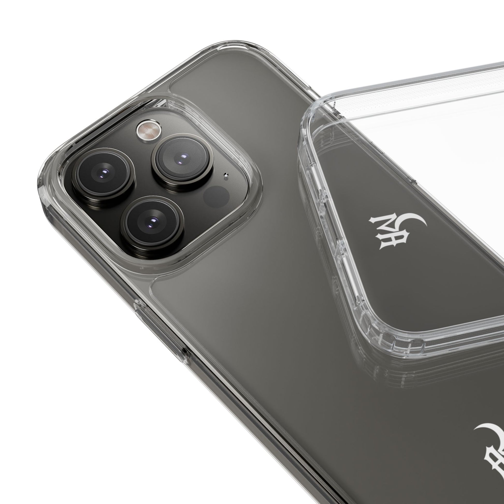 After Midnight Transparent Logo Case