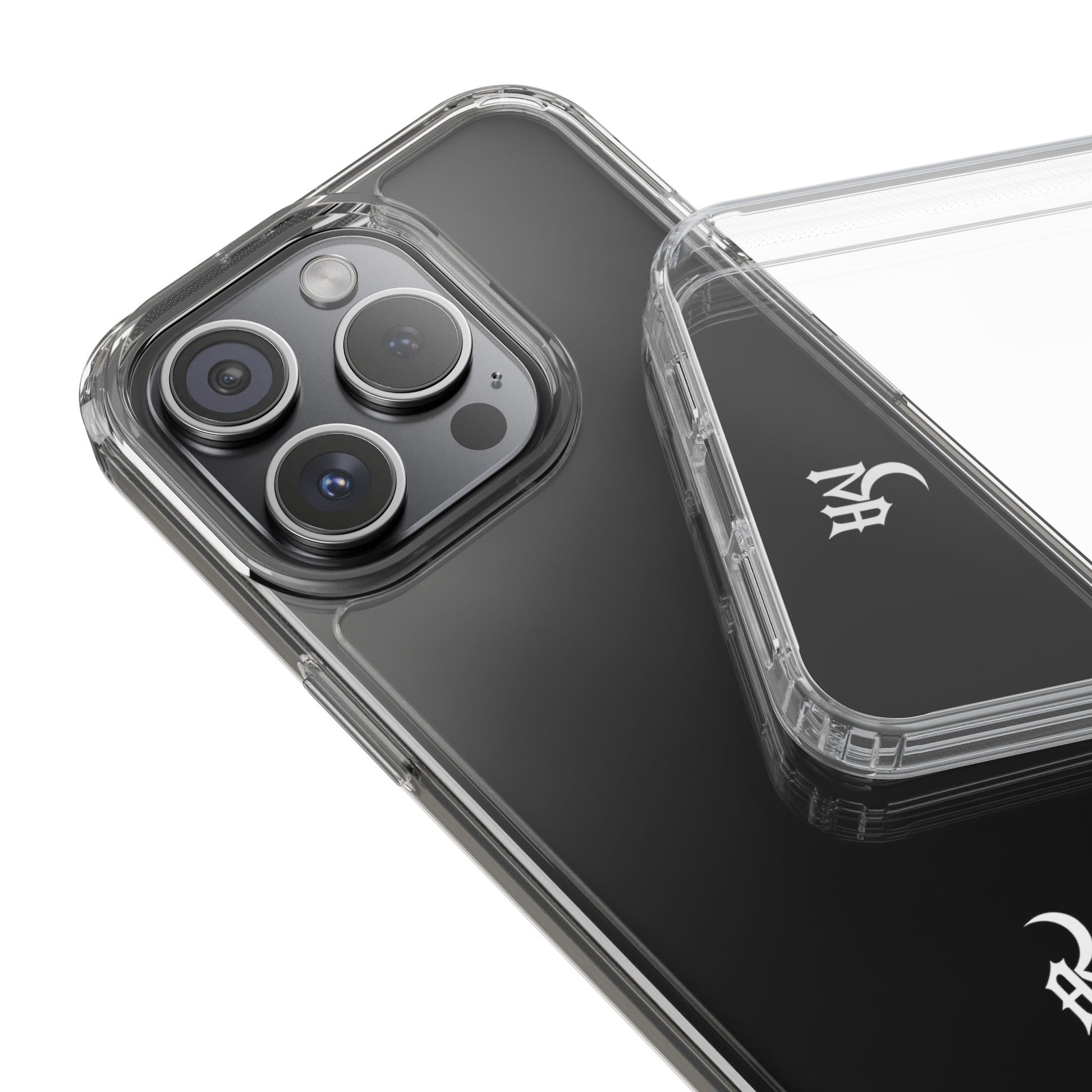 After Midnight Transparent Logo Case