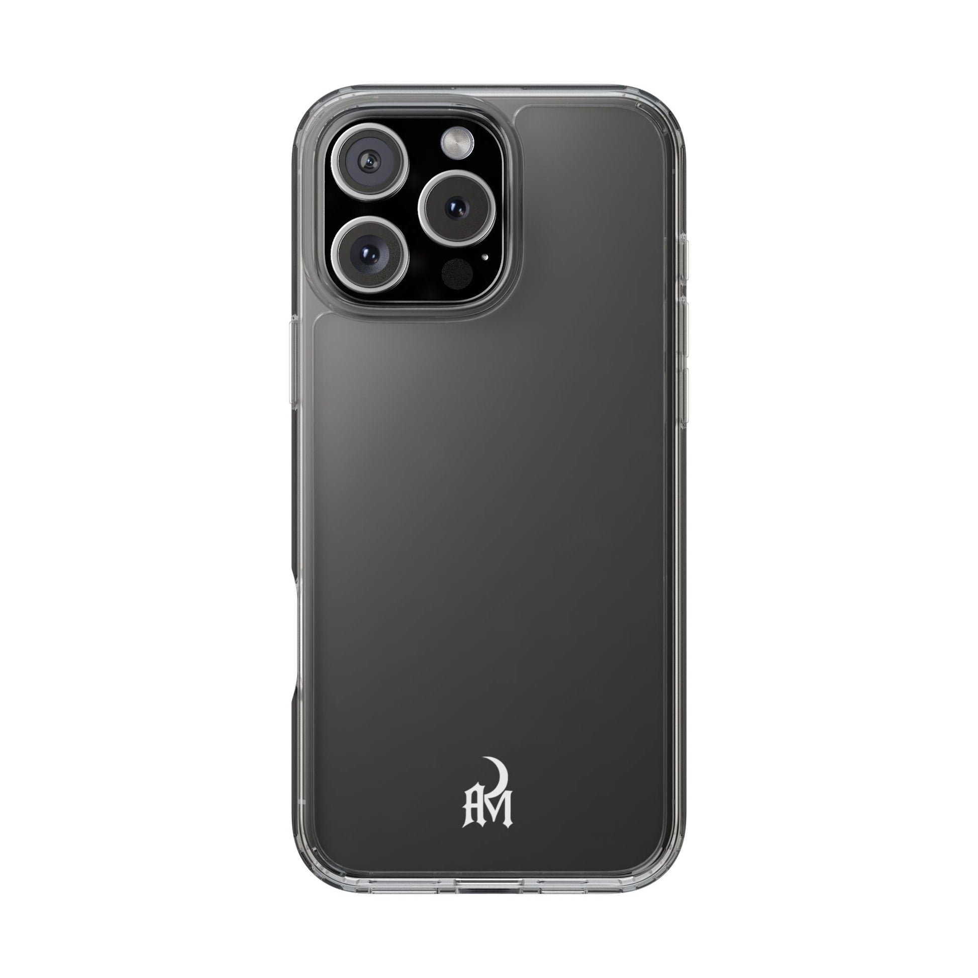 After Midnight Transparent Logo Case