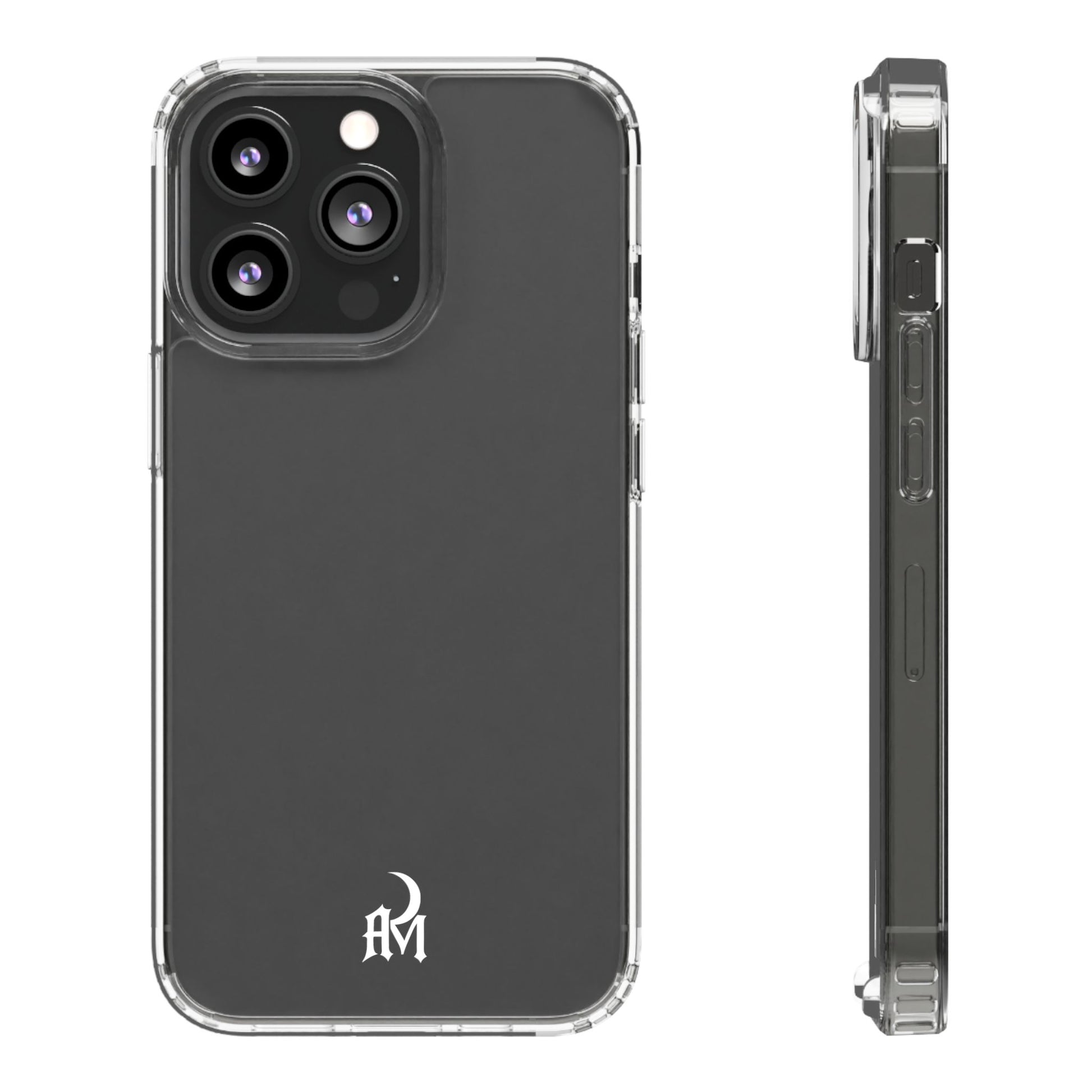 After Midnight Transparent Logo Case
