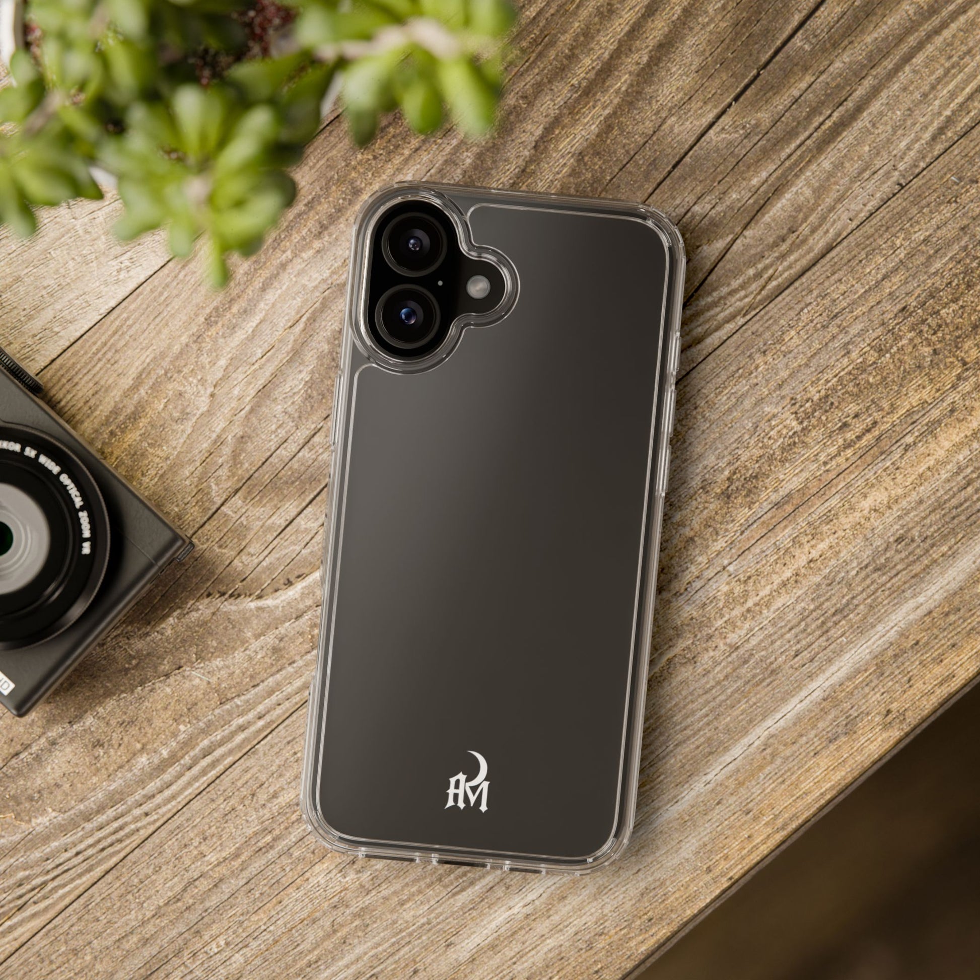 After Midnight Transparent Logo Case