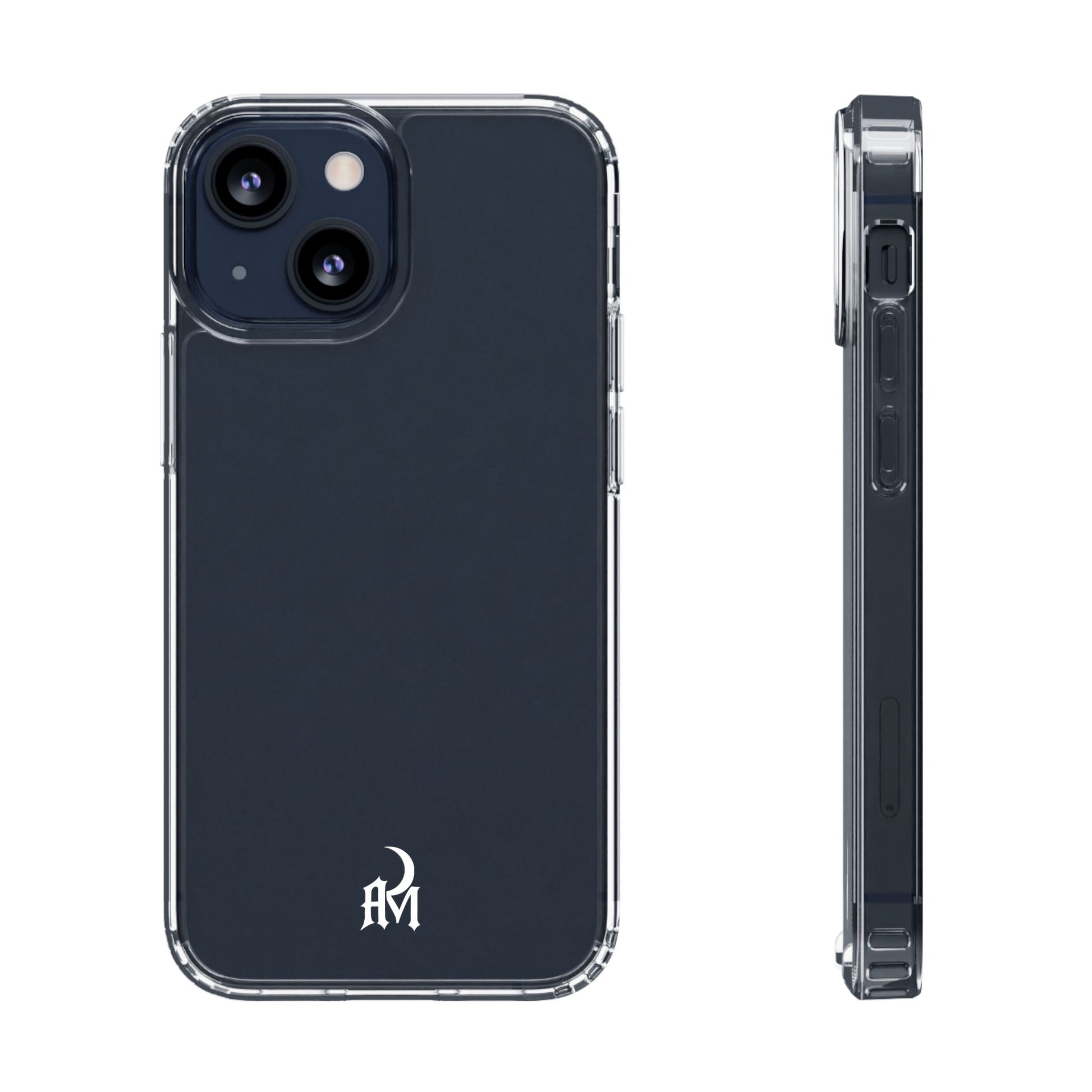 After Midnight Transparent Logo Case