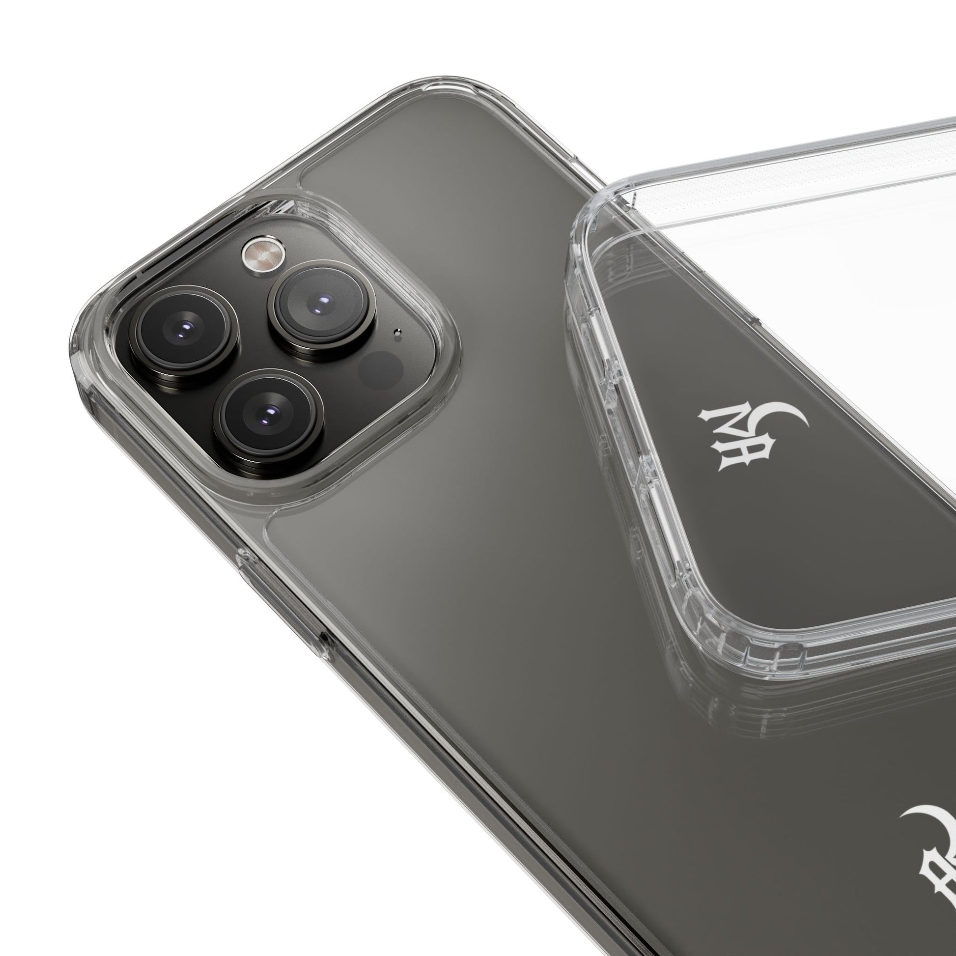 After Midnight Transparent Logo Case