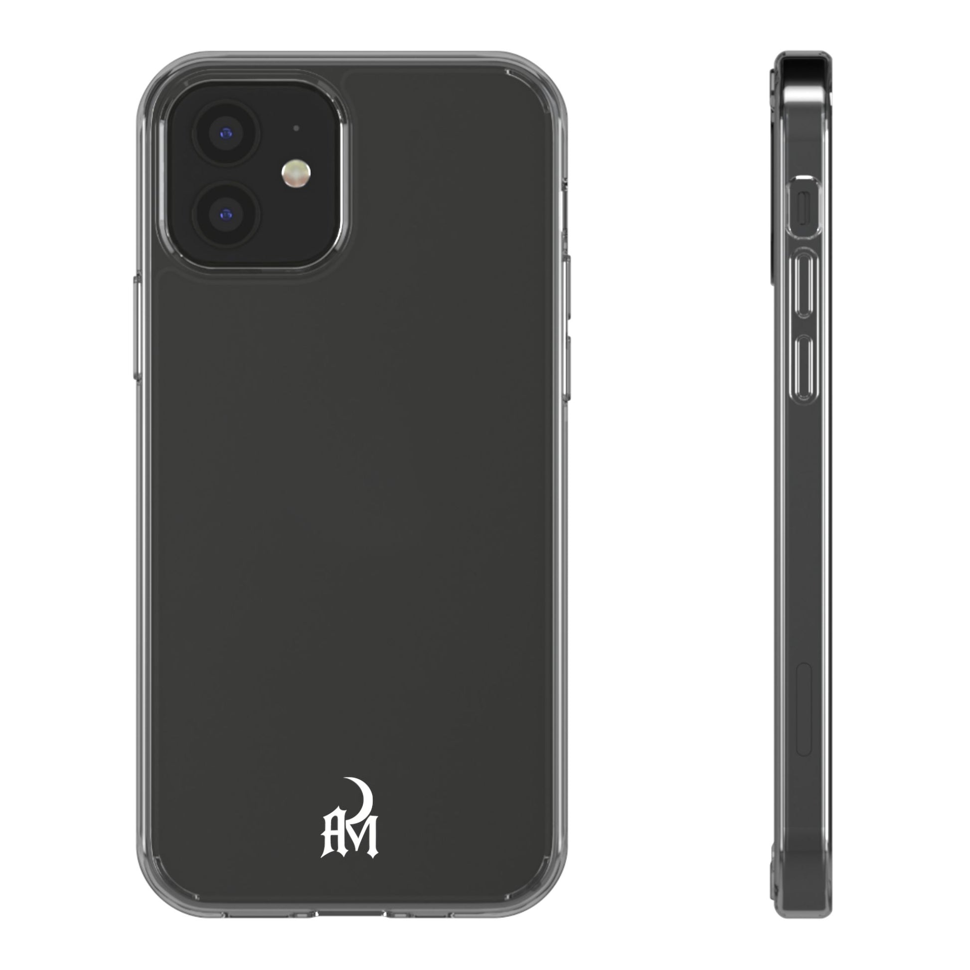 After Midnight Transparent Logo Case