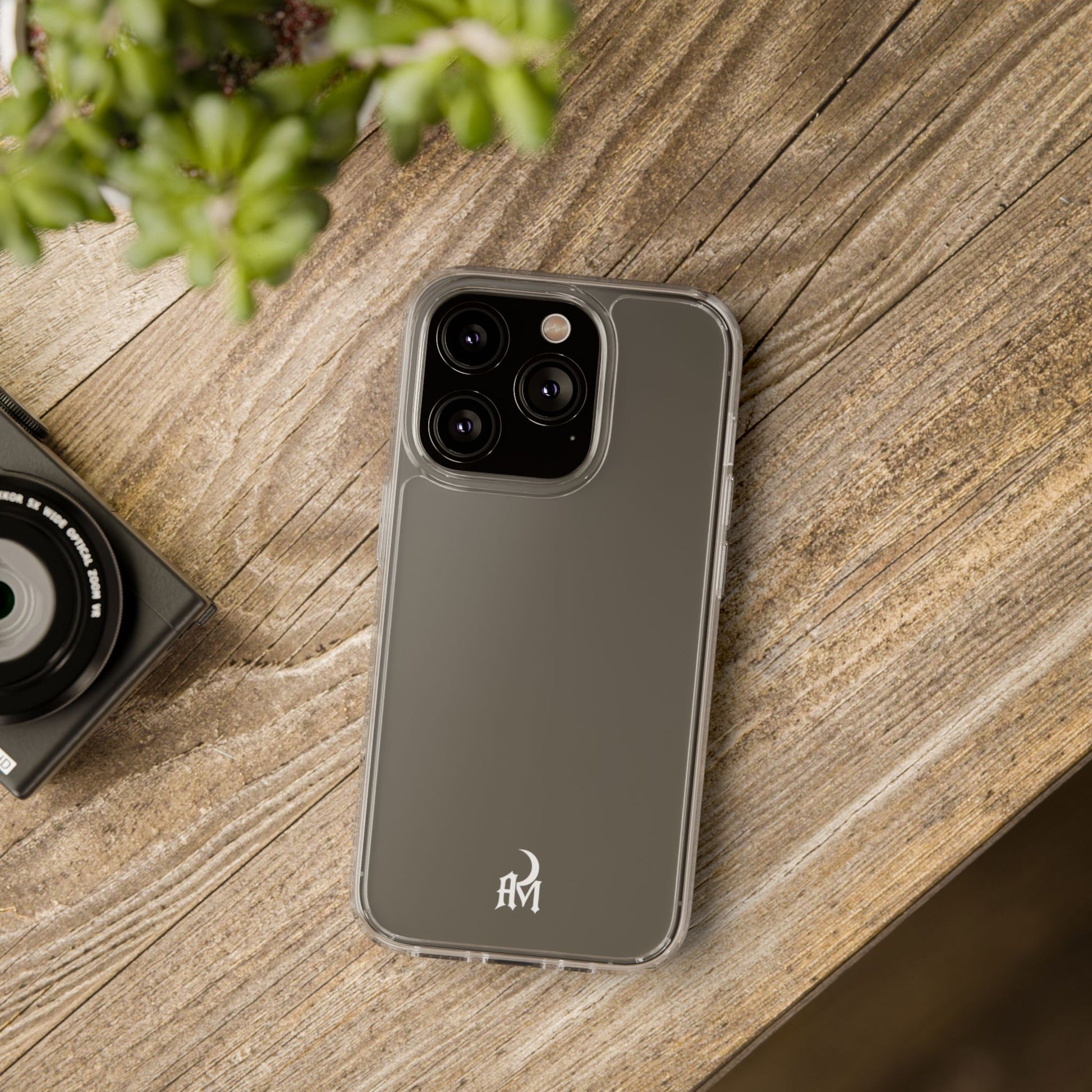 After Midnight Transparent Logo Case