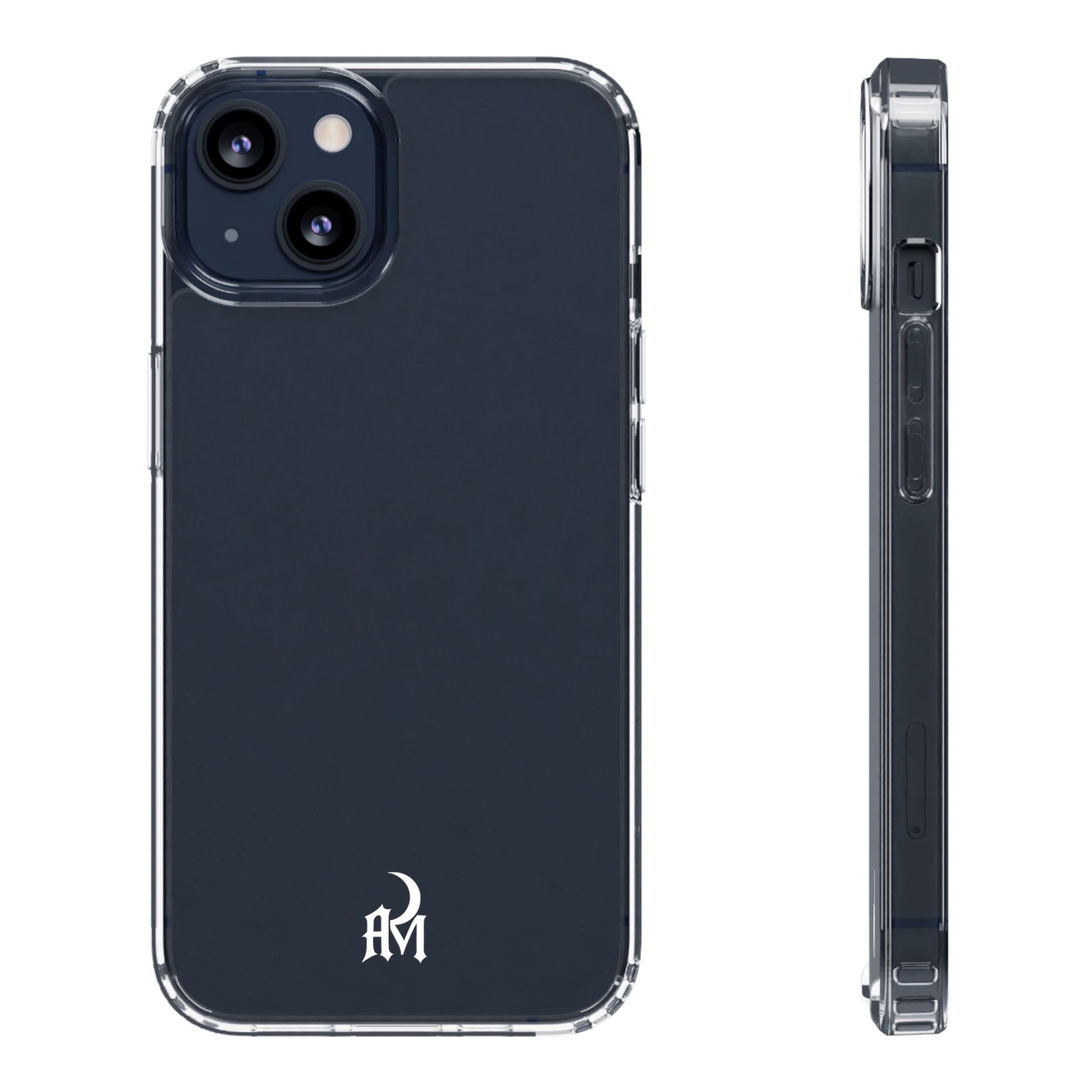 After Midnight Transparent Logo Case