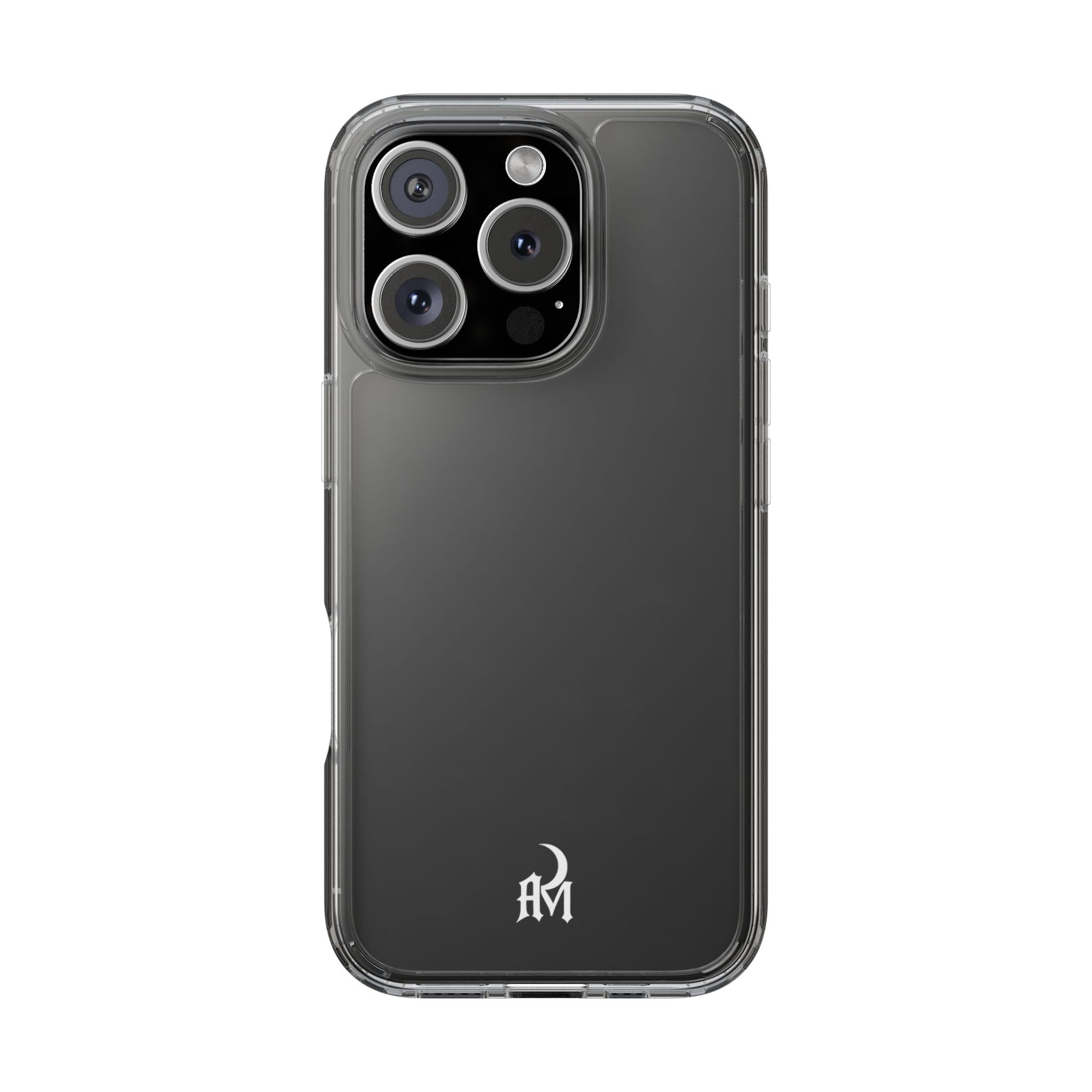 After Midnight Transparent Logo Case