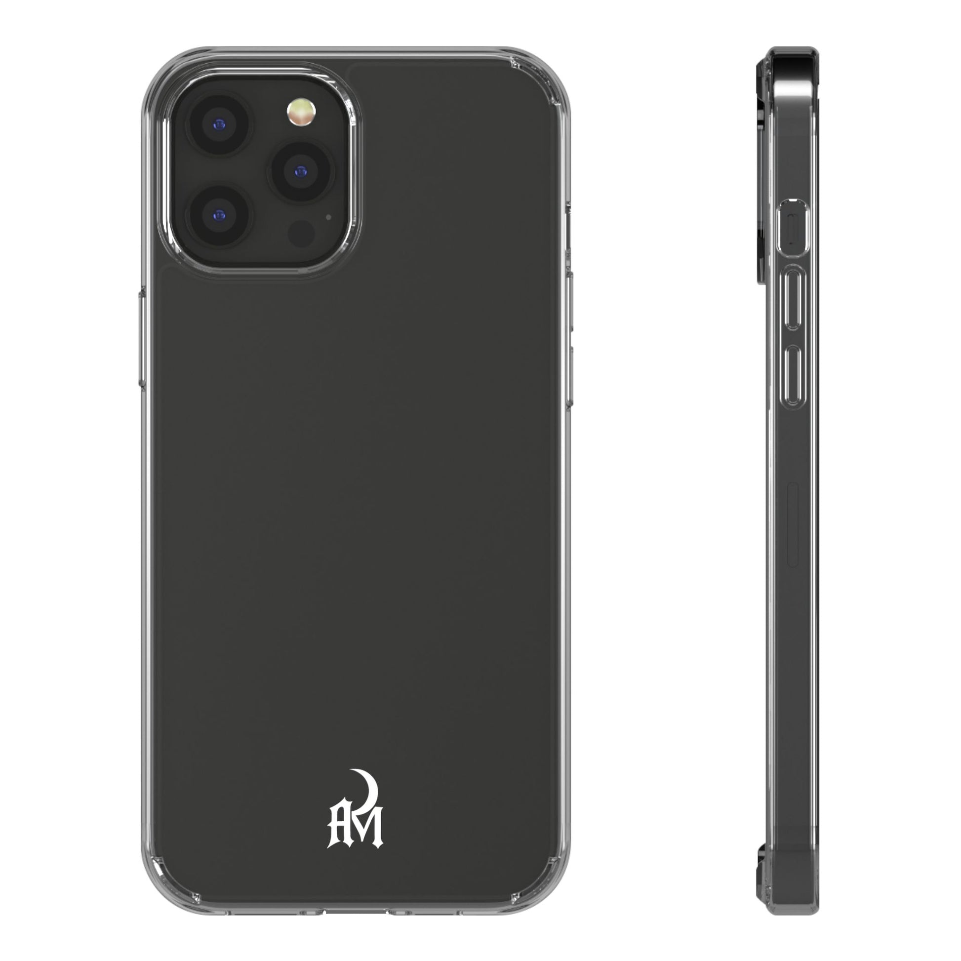 After Midnight Transparent Logo Case