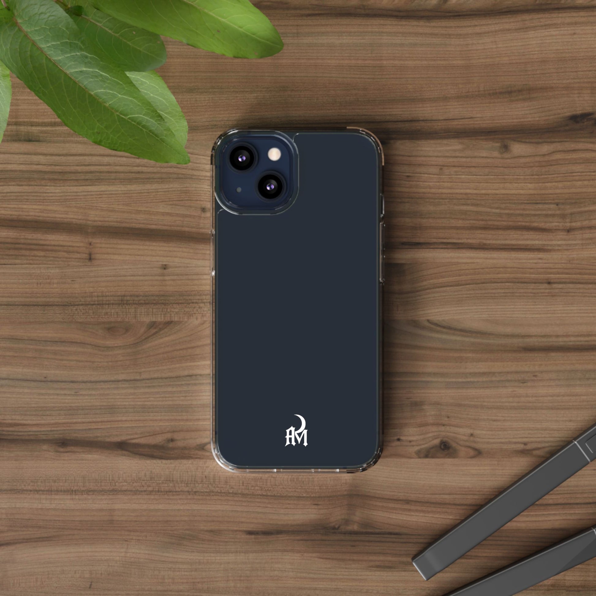 After Midnight Transparent Logo Case