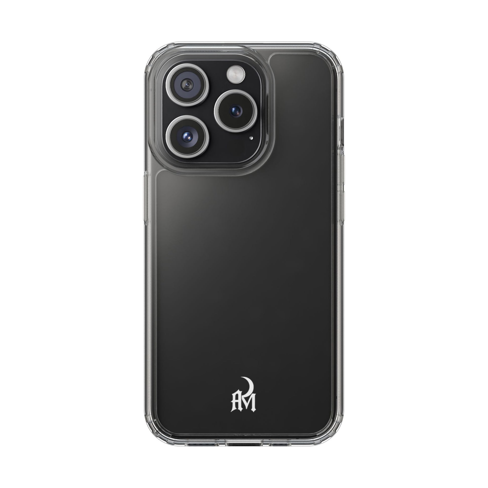 After Midnight Transparent Logo Case