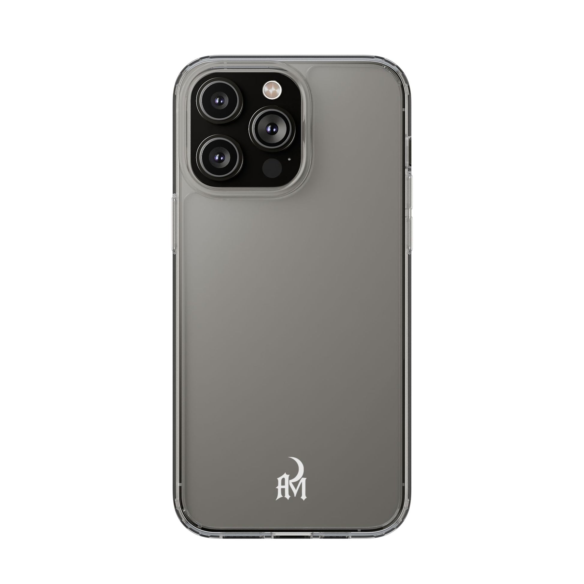 After Midnight Transparent Logo Case