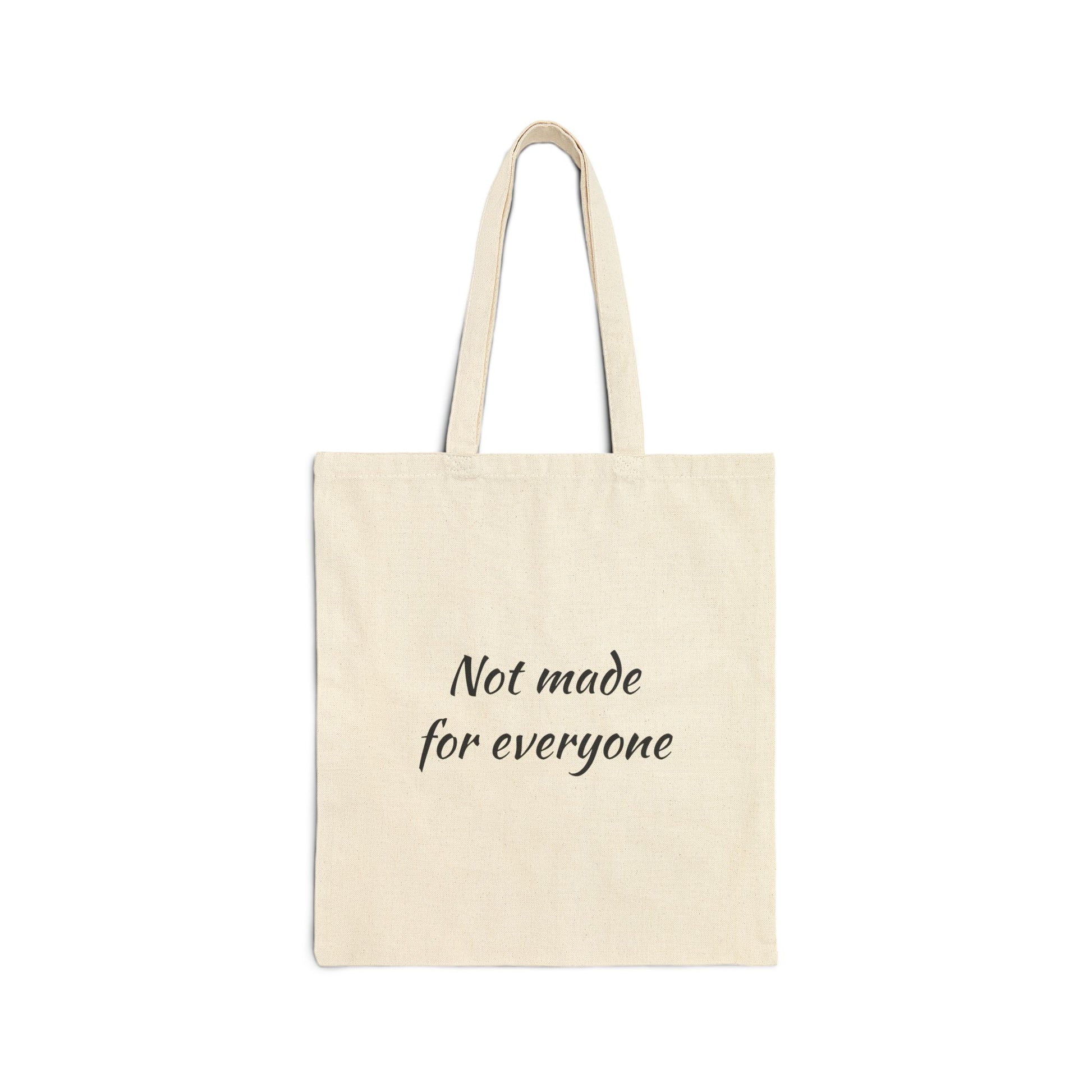 The Everyday Rebel – Natural/Black Tote Bag