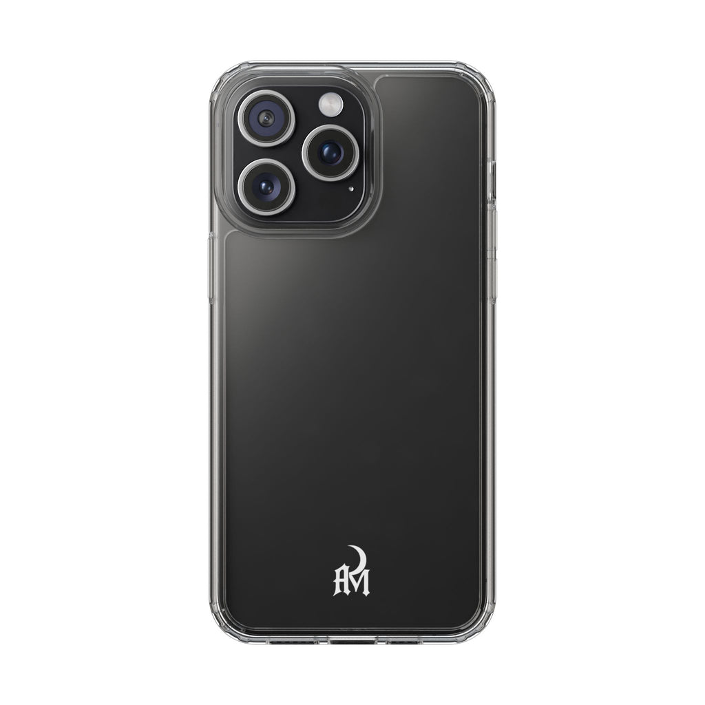 After Midnight Transparent Logo Case