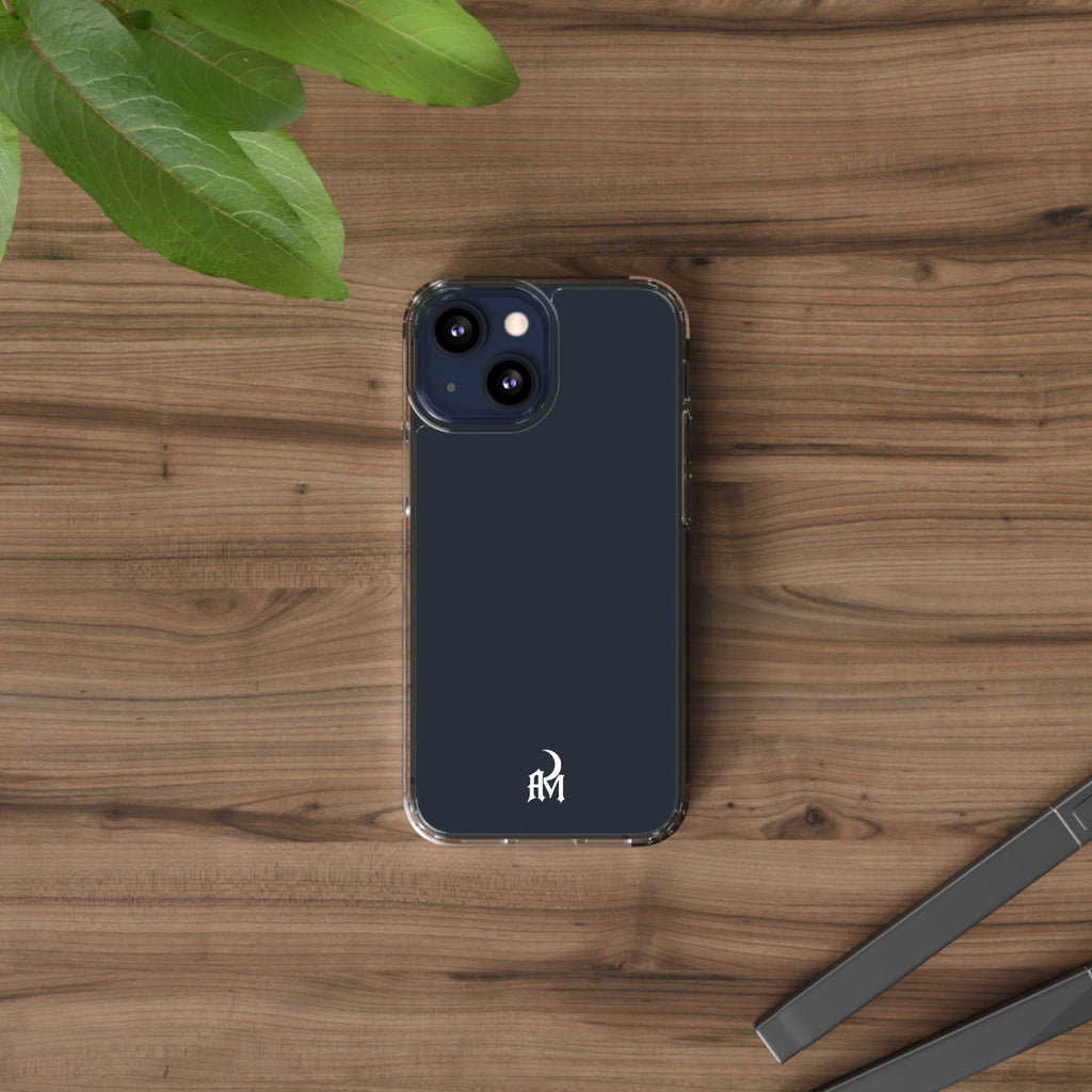 After Midnight Transparent Logo Case