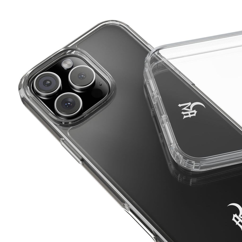 After Midnight Transparent Logo Case