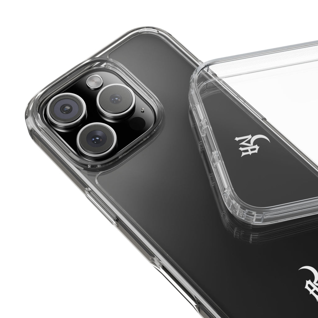 After Midnight Transparent Logo Case