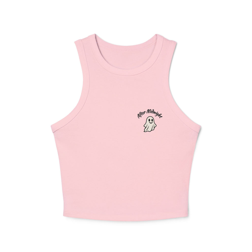 👻 Ghost Crop Tank – After Midnight Halloween Edition