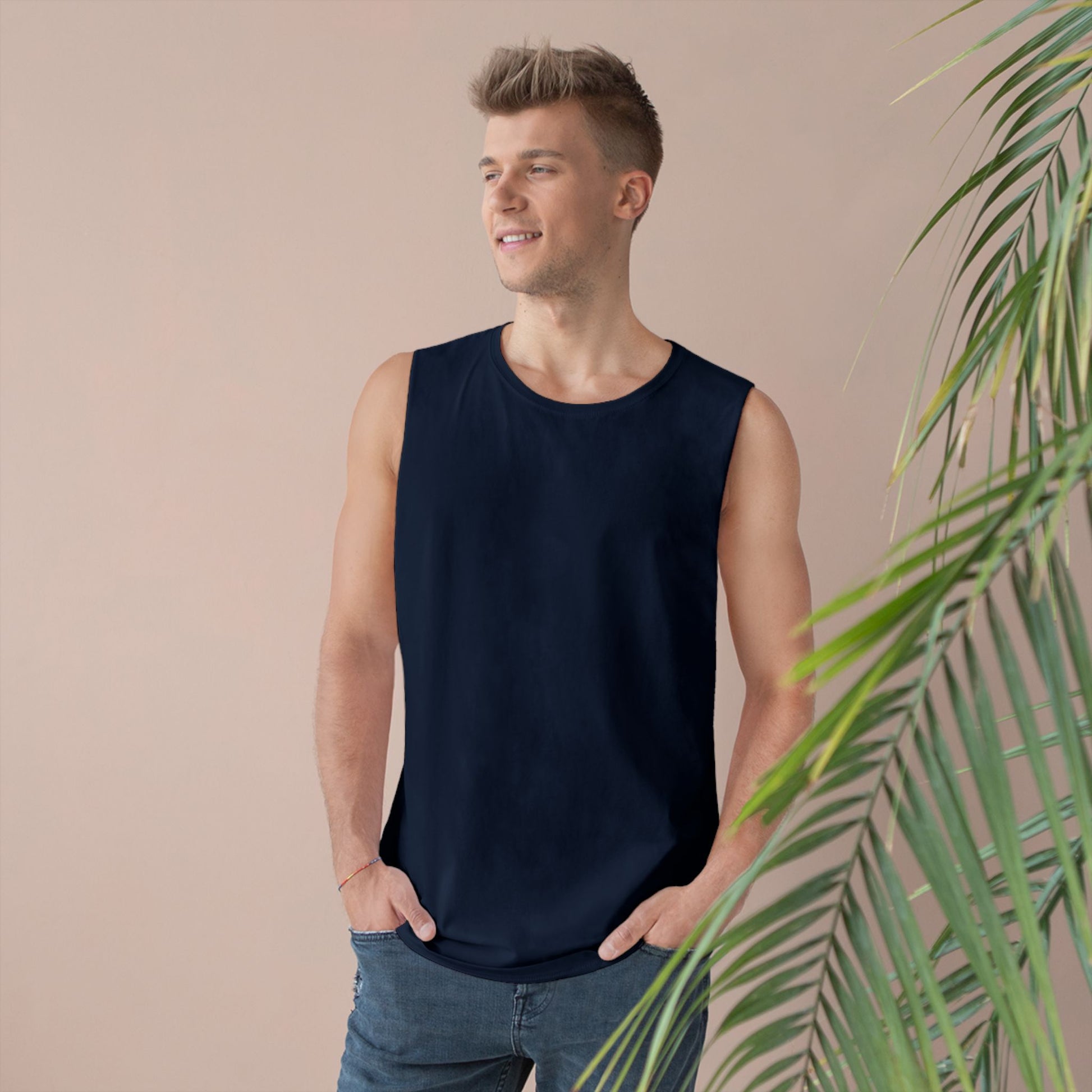 Men’s Printed Logo Tank