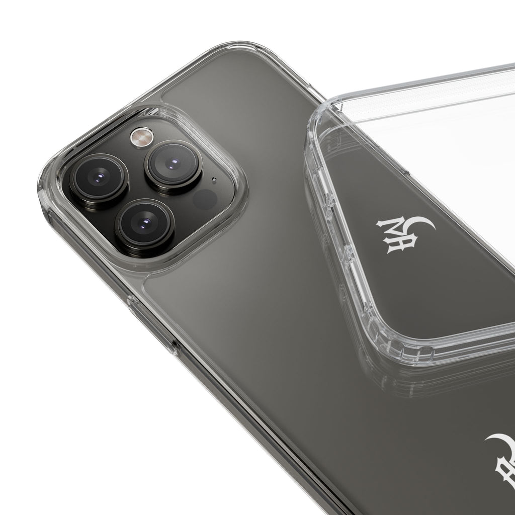 After Midnight Transparent Logo Case