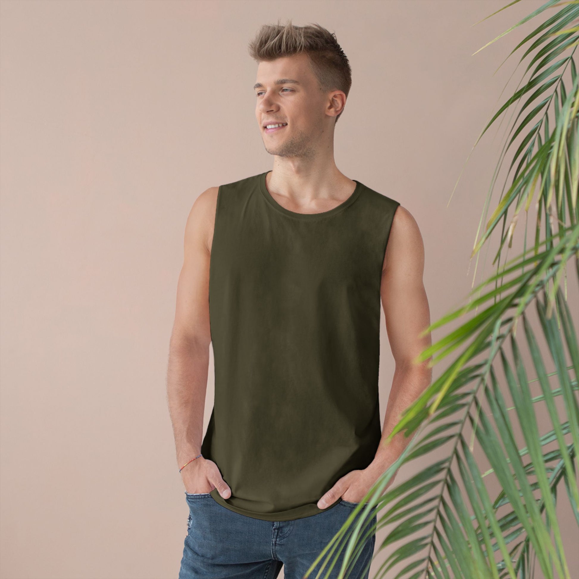 Men’s Printed Logo Tank